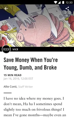 Vice android App screenshot 2